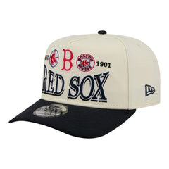 Boston Red Sox New Era Throwback Tri-Hit A-Frame 9FIFTY Adjustable Hat | MLB Shop