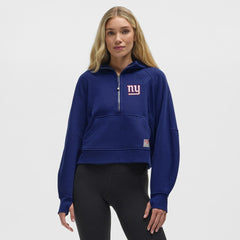 New York Giants lululemon Women's Scuba Oversized Half-Zip Hoodie