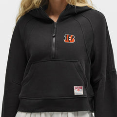 Cincinnati Bengals lululemon Women's Scuba Oversized Half-Zip Hoodie