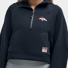 Denver Broncos lululemon Women's Scuba Oversized Half-Zip Hoodie