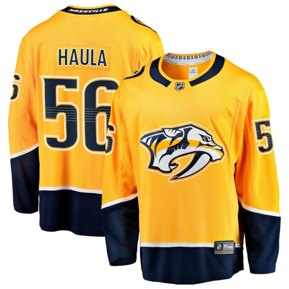 Erik Haula Nashville Predators Fanatics Home Breakaway Jersey Outlet