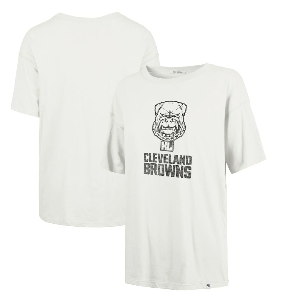 Cleveland Browns 47 brand '47 Women's Dawg Pound XL Premier Sadie Oversized T-Shirt