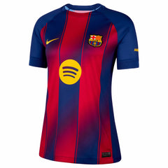 Frenkie de Jong Barcelona Women's 2025/26 Home Replica Jersey Navy - Nike