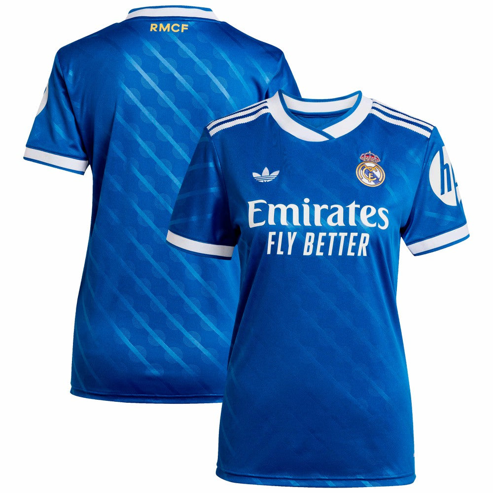 Real Madrid Women's 2025/26 Third Replica Jersey Blue - Adidas