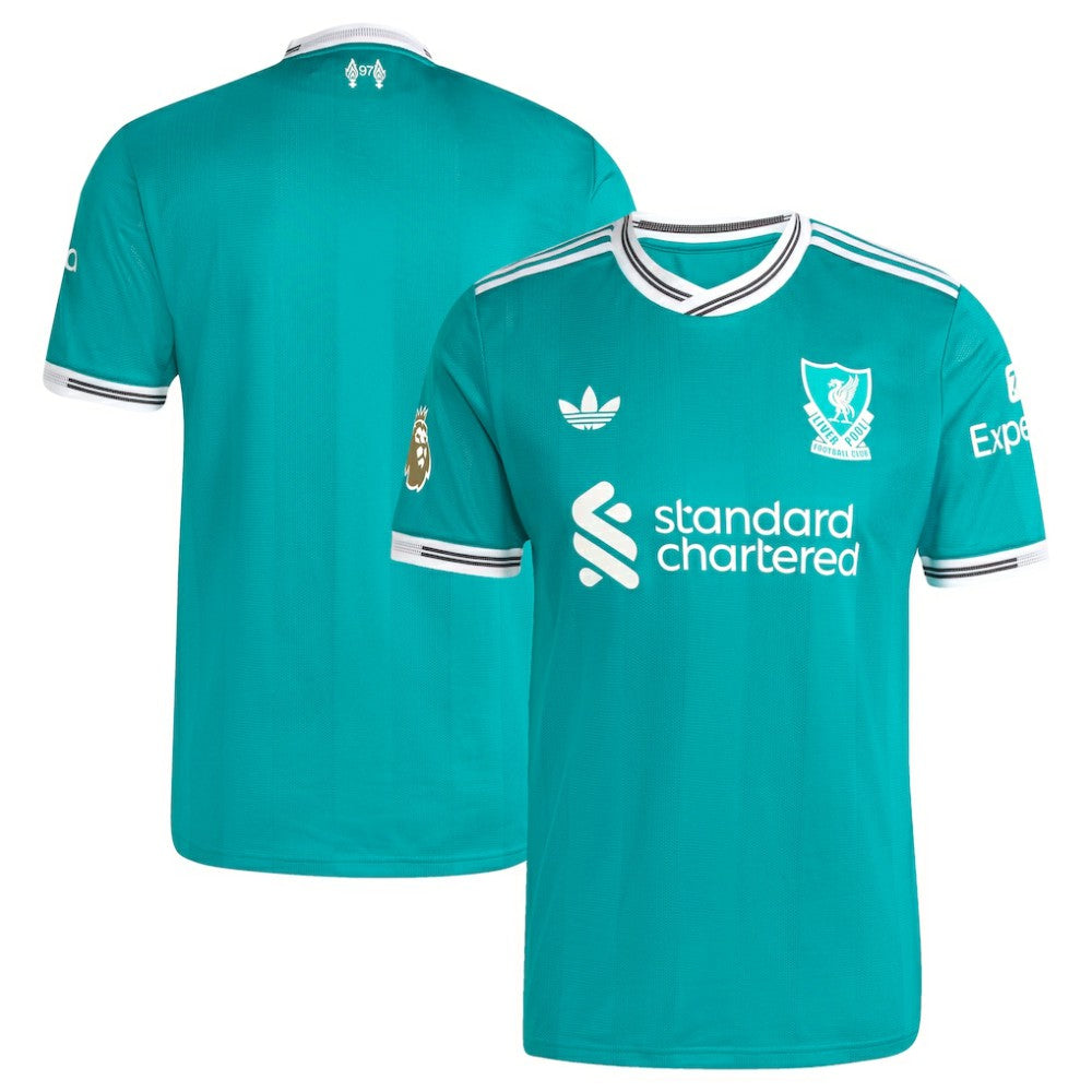 Liverpool 2025/26 Third Jersey with Patch Green - Adidas