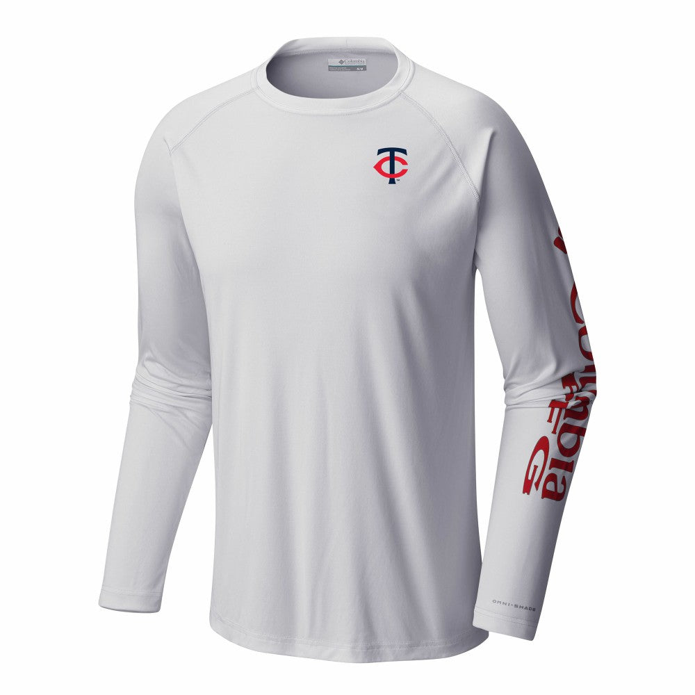 Minnesota Twins Columbia Terminal Tackle Long Sleeve Shirt | MLB Sale