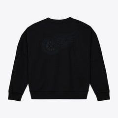 Detroit Red Wings Mitchell & Ness Unisex Phantom Fleece Crew Neck Sweatshirt For Sale