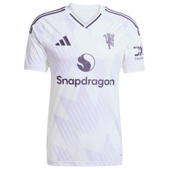 Amad Diallo Manchester United 2025/26 Away Replica Player Jersey White - Adidas
