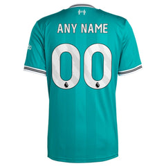 Liverpool 2025/26 Third Replica Custom Jersey Green - Adidas