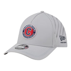 Cleveland Guardians New Era Patch 39THIRTY A-Frame M-Crown Perforated Flex Hat | MLB Outlet