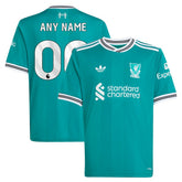 Liverpool Youth 2025/26 Third Replica Custom Jersey Green - Adidas