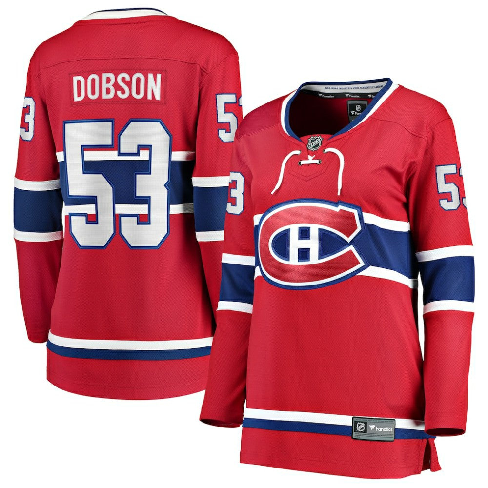 Noah Dobson Montreal Canadiens Fanatics Women's Home Breakaway Jersey Outlet