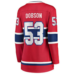 Noah Dobson Montreal Canadiens Fanatics Women's Home Breakaway Jersey Outlet