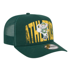 Athletics New Era Youth Logo Fade A-Frame 9FIFTY Snapback Hat | MLB Near me