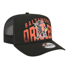 Baltimore Orioles New Era Youth Logo Fade A-Frame 9FIFTY Snapback Hat | MLB Online