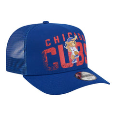 Chicago Cubs New Era Youth Logo Fade A-Frame 9FIFTY Snapback Hat | MLB New