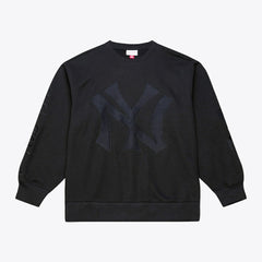 New York Yankees Mitchell & Ness Phantom Fleece Crewneck Sweatshirt | MLB Discount
