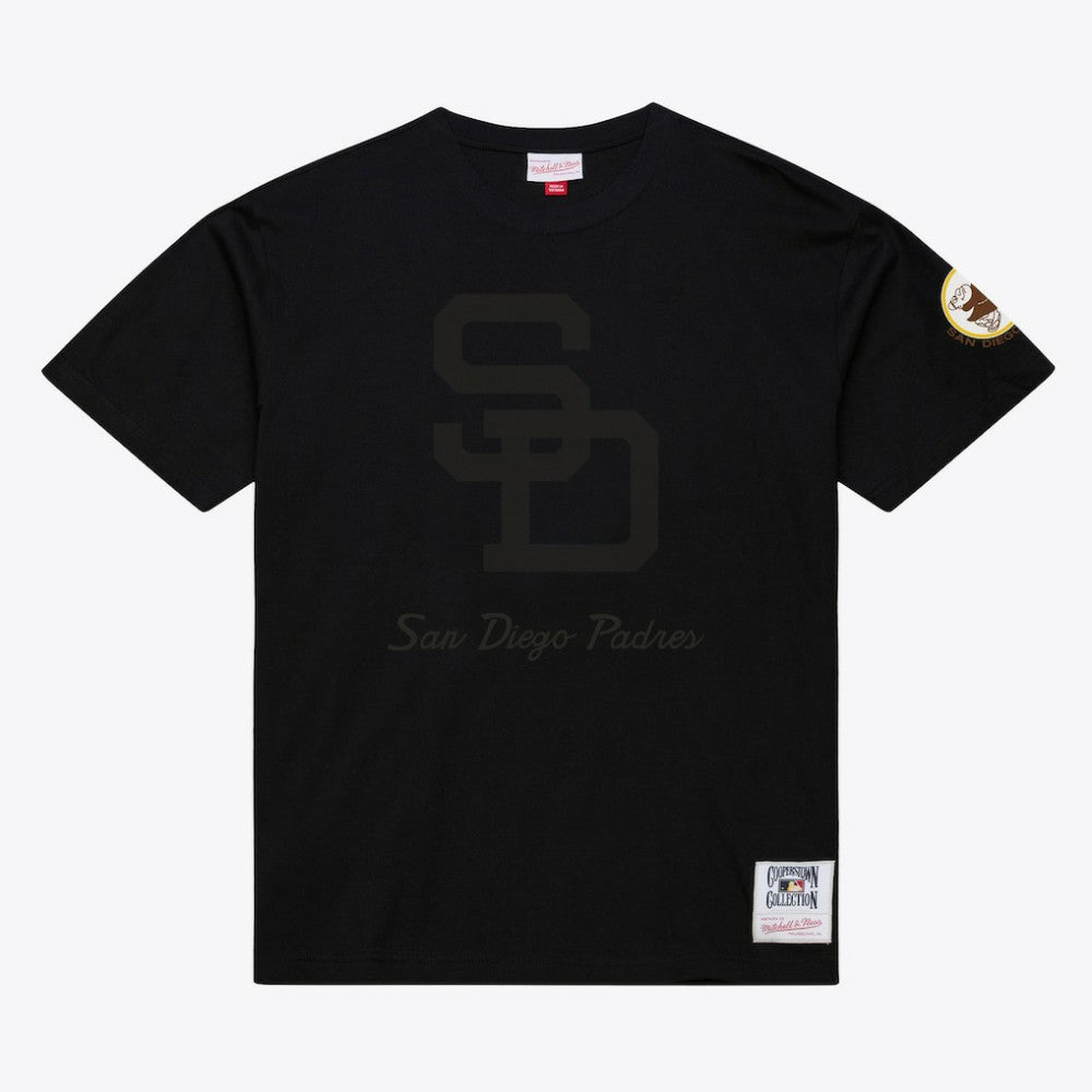 San Diego Padres Mitchell & Ness Cooperstown Collection Phantom T-Shirt | MLB For sale
