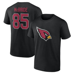 Arizona Cardinals Trey McBride Icon Name & Number T-Shirt