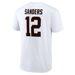 Cleveland Browns Shedeur Sanders Icon Name & Number T-Shirt
