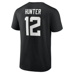 Jacksonville Jaguars Travis Hunter Icon Name & Number T-Shirt