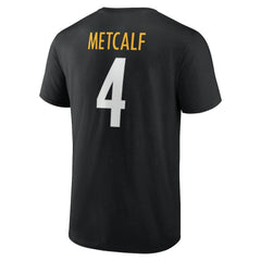 Pittsburgh Steelers DK Metcalf Icon Name & Number T-Shirt