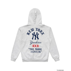 New York Yankees Mitchell & Ness Born X Raised in New York Town Pullover Hoodie | MLB Shop
