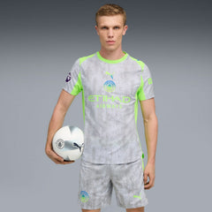 Manchester City 2025/26 Third Jersey Green/Neon Green - Puma