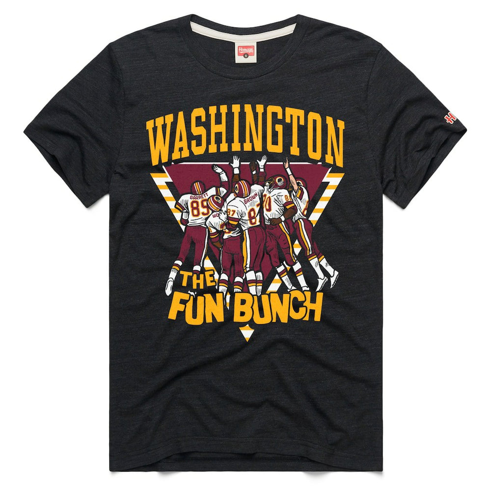 Washington Commanders Homage The Fun Bunch Tri-Blend T-Shirt