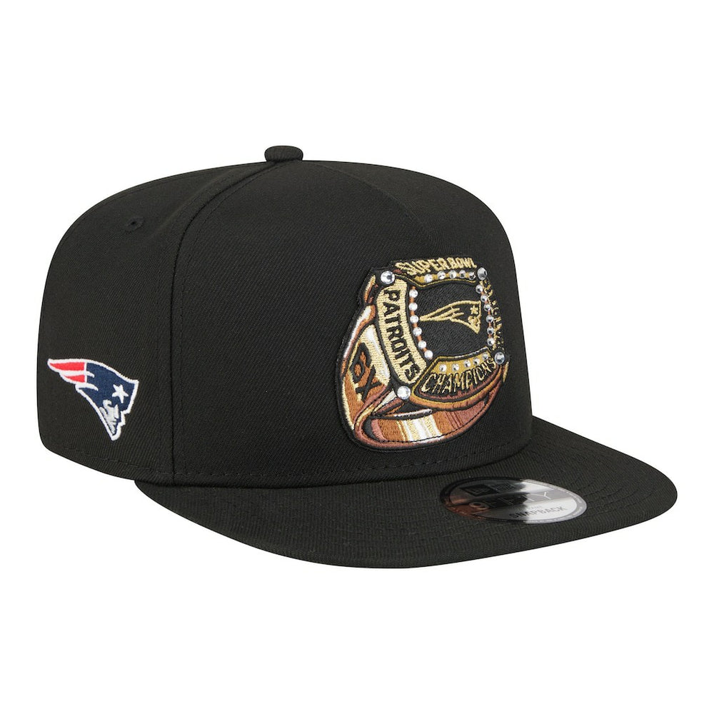 New England Patriots New Era Super Bowl Ring 9FIFTY A-Frame Adjustable Hat