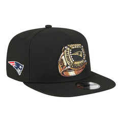 New England Patriots New Era Super Bowl Ring 9FIFTY A-Frame Adjustable Hat