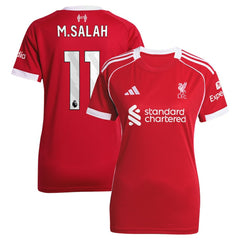 Mohamed Salah Liverpool Women's 2025/26 Home Replica Jersey Red - Adidas