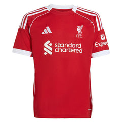 Mohamed Salah Liverpool Youth 2025/26 Home Replica Jersey Red - Adidas