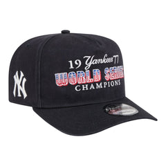 New York Yankees New Era 1977 World Series Champions Throwback 9FIFTY A-Frame Snapback Hat | MLB Outlet