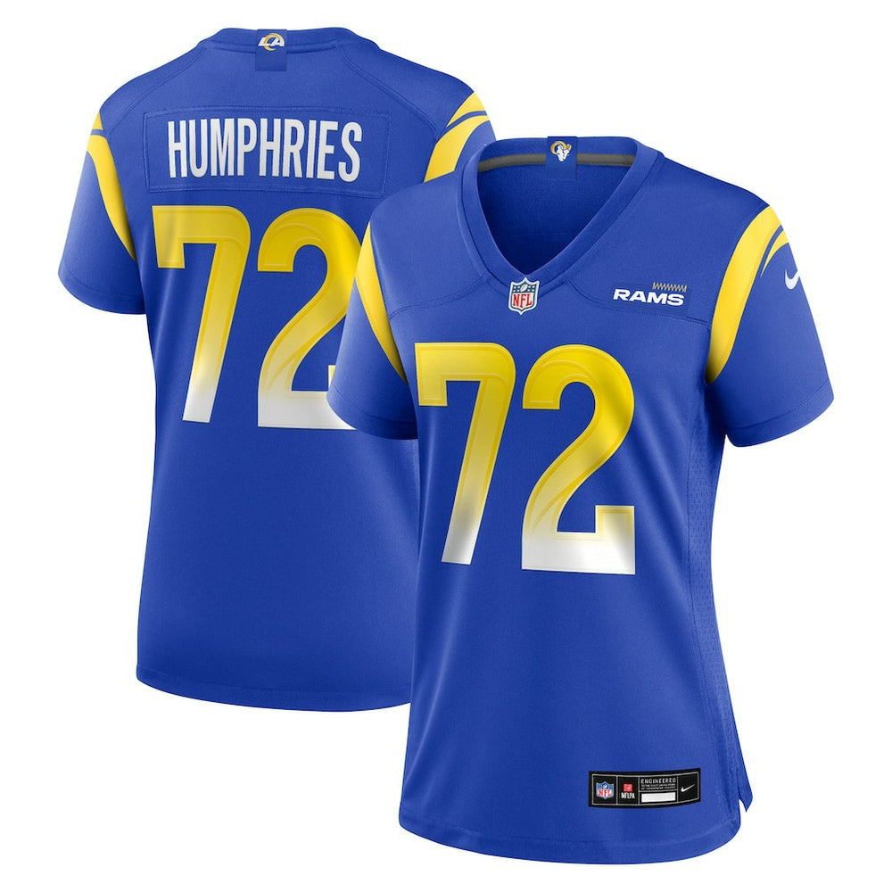 Los Angeles Rams Nike D.J. Humphries Women's Team Game Jersey