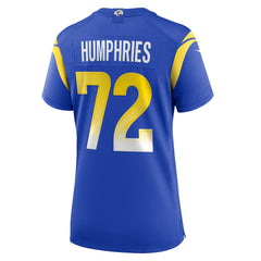 Los Angeles Rams Nike D.J. Humphries Women's Team Game Jersey