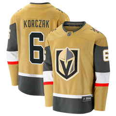 Kaedan Korczak Vegas Golden Knights Fanatics Home Breakaway Jersey Online