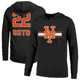 Juan Soto New York Mets Majestic Threads Lightweight Name & Number Hoodie | MLB Near me