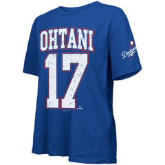 Shohei Ohtani Los Angeles Dodgers Majestic Threads Women's Oversized Name & Number T-Shirt | MLB For sale