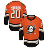 Chris Kreider Anaheim Ducks Outerstuff Youth Home Replica Jersey On Sale