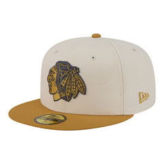 Chicago Blackhawks New Era Colorpack Two-Tone 59FIFTY Fitted Hat Outlet