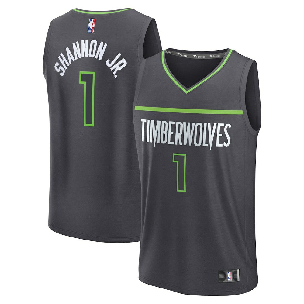 Terrence Shannon Jr. Minnesota Timberwolves Fast Break Replica Jersey Discount