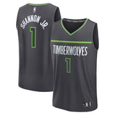 Terrence Shannon Jr. Minnesota Timberwolves Fast Break Replica Jersey Discount