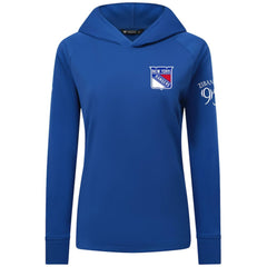Mika Zibanejad New York Rangers Levelwear Women's Impression Name & Number Raglan Hoodie Discount