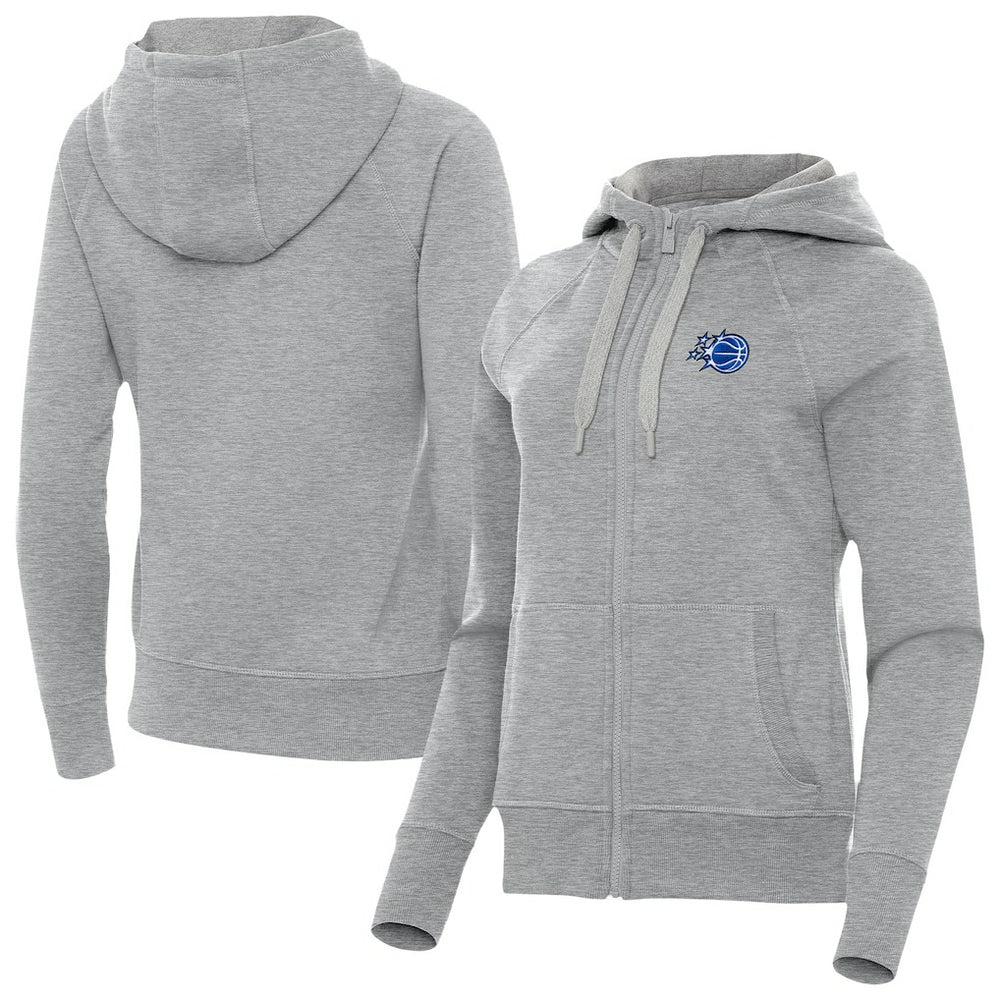 Orlando Magic Antigua Women's New Logo Victory Full-Zip Hooded Sweatshirt On Sale