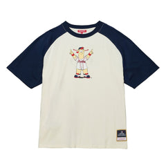 Atlanta Braves Mitchell & Ness Women's Boyfriend Raglan T-Shirt | MLB US