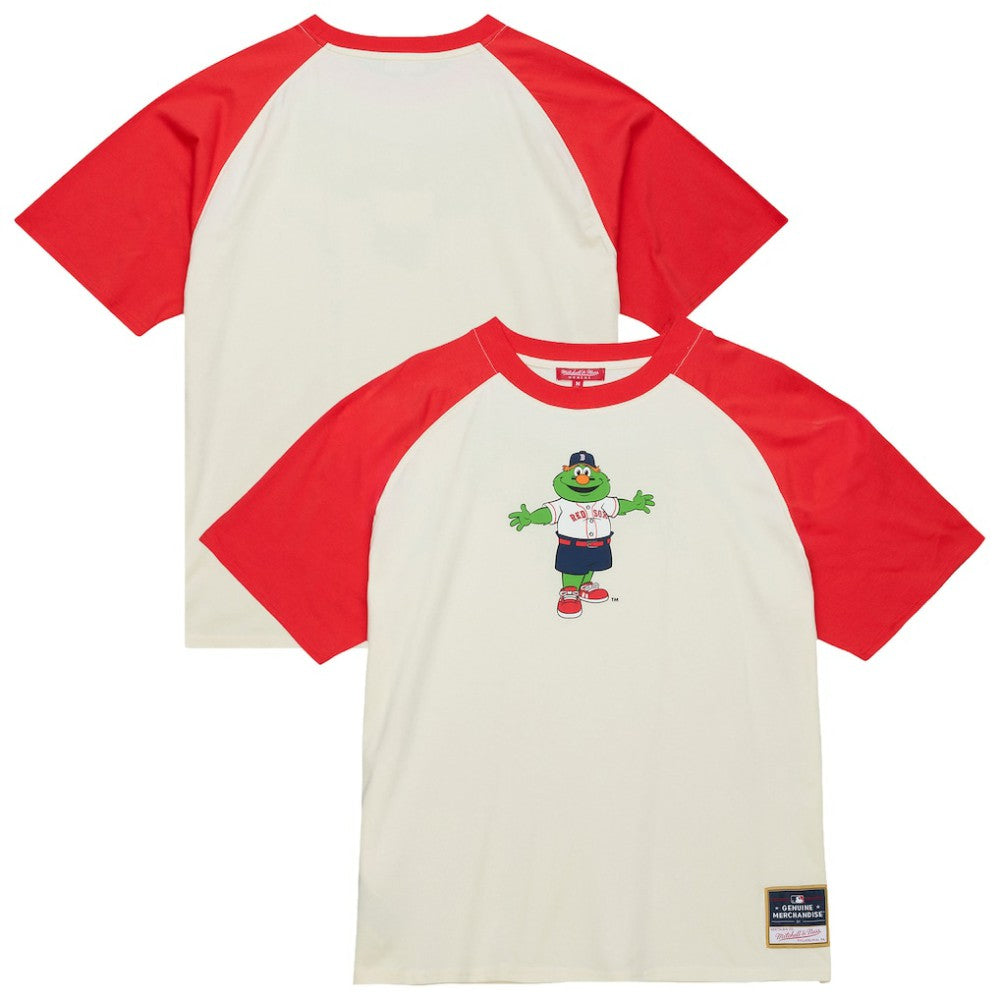 Boston Red Sox Mitchell & Ness Women's Boyfriend Raglan T-Shirt | MLB Online