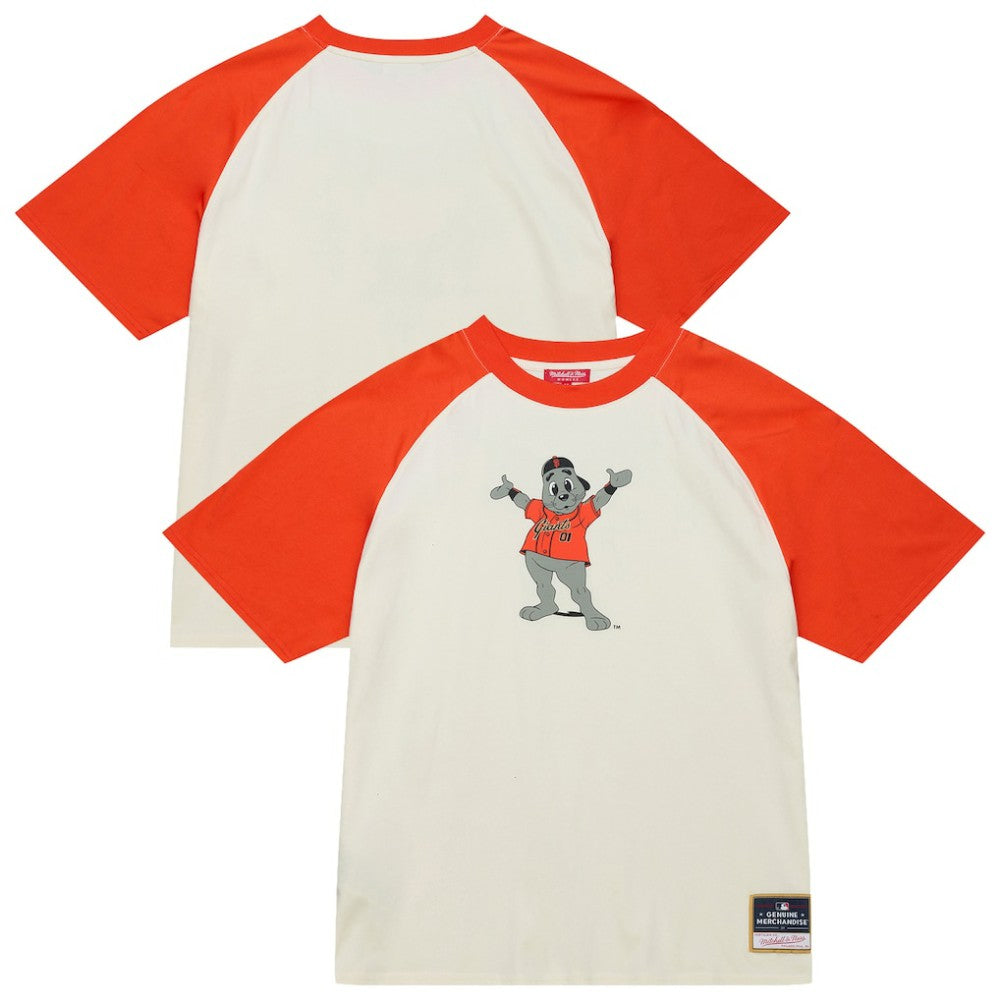 San Francisco Giants Mitchell & Ness Women's Boyfriend Raglan T-Shirt | MLB For sale