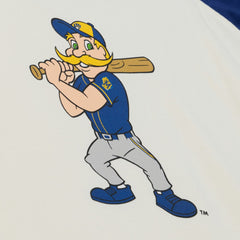 Milwaukee Brewers Mitchell & Ness Women's Boyfriend Raglan T-Shirt | MLB Outlet