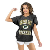 Green Bay Packers Gameday Couture Women's Relaxed Flutter Sleeve T-Shirt